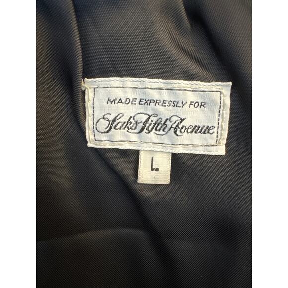 Vintage Saks Fifth Avenue Patchwork Suede Skirt elastic waistband size large - Picture 11 of 14